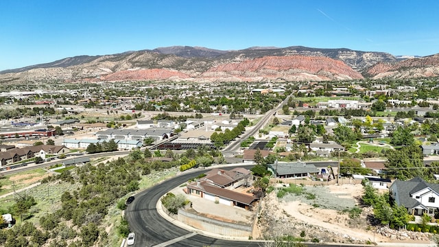 42 S Juniper Dr, Cedar City, UT 84720 - aerial perspective of suburban area featuring mountains