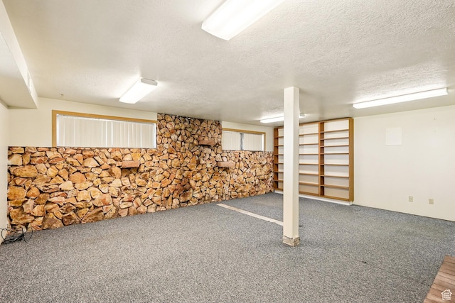 42 S Juniper Dr, Cedar City, UT 84720 - finished basement featuring a textured ceiling and carpet floors