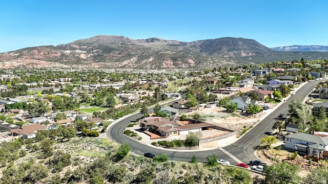 42 S Juniper Dr, Cedar City, UT 84720 - aerial view of residential area with a mountainous background