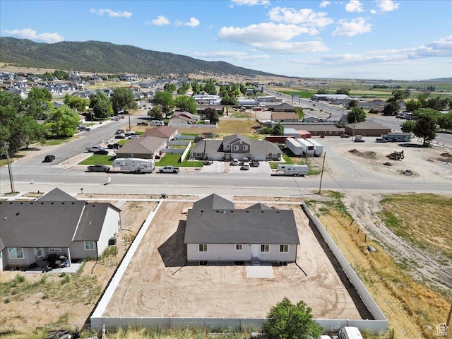 61 E 600 S, Nephi, UT 84648 - aerial perspective of suburban area featuring a mountainous background
