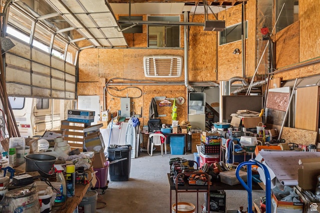125 S Main St, Centerfield, UT 84622 - garage with electric panel