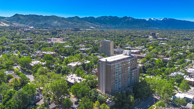 777 E S Temple N Unit 4B, Salt Lake City, UT 84102 - drone / aerial view of a mountainous background
