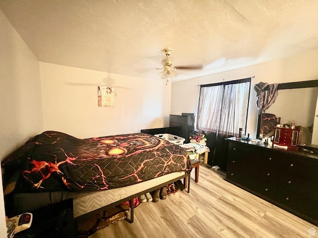 675 W 2550 S, Price, UT 84501 - bedroom with wood finished floors and a ceiling fan