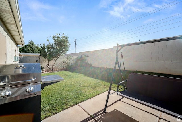 470 E 1100 S Unit 63, St George, UT 84790 - fenced backyard with a patio