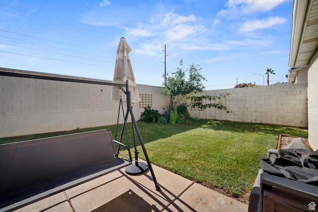 470 E 1100 S Unit 63, St George, UT 84790 - fenced backyard featuring a patio