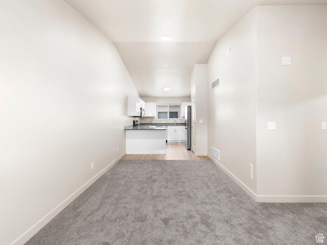 1140 W 950 N Unit C403, Orem, UT 84057 - unfurnished living room with light carpet and baseboards