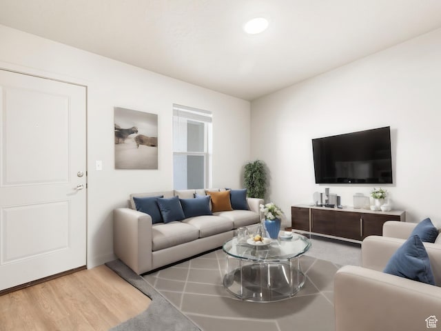 1140 W 950 N Unit C403, Orem, UT 84057 - living area with light wood-type flooring