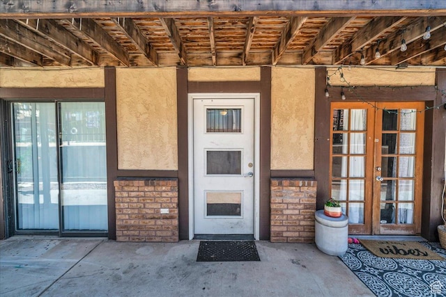 695 N 500 W # 5, St George, UT 84770 - property entrance featuring french doors and stucco siding