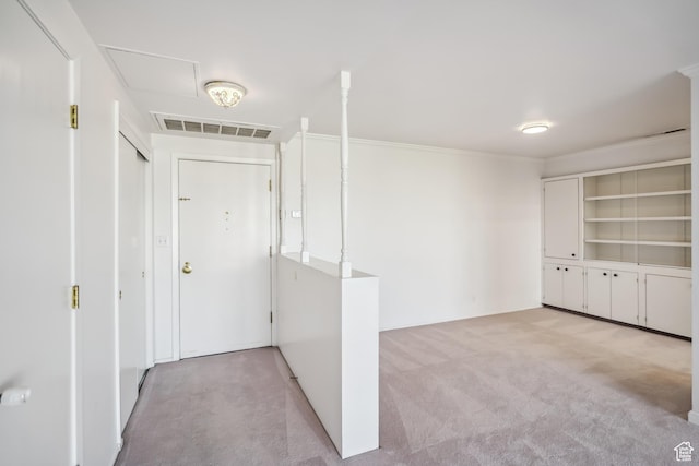777 E S Temple N Unit 9J, Salt Lake City, UT 84102 - entryway with light carpet and crown molding