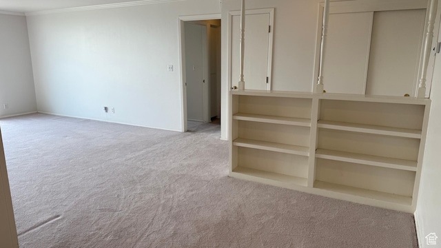 777 E S Temple N Unit 9J, Salt Lake City, UT 84102 - empty room with carpet flooring and ornamental molding