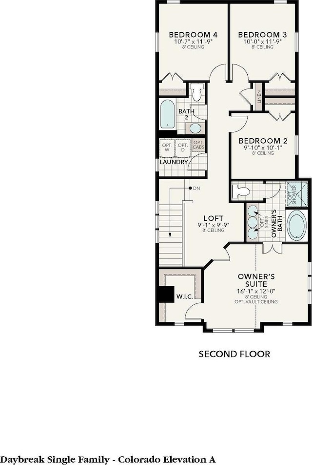 11303 S Aqua St Unit 309, South Jordan, UT 84009 - view of floor plan / room layout