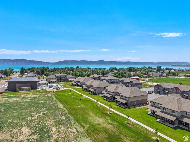 140 W 150 S Unit I34, Garden City, UT 84028 - aerial view of residential area with a water and mountain view