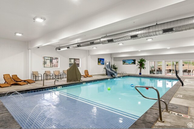 140 W 150 S Unit I34, Garden City, UT 84028 - indoor pool featuring a water slide