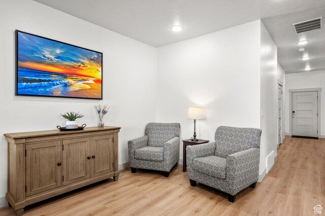 140 W 150 S Unit I34, Garden City, UT 84028 - living area with light wood-style floors and baseboards