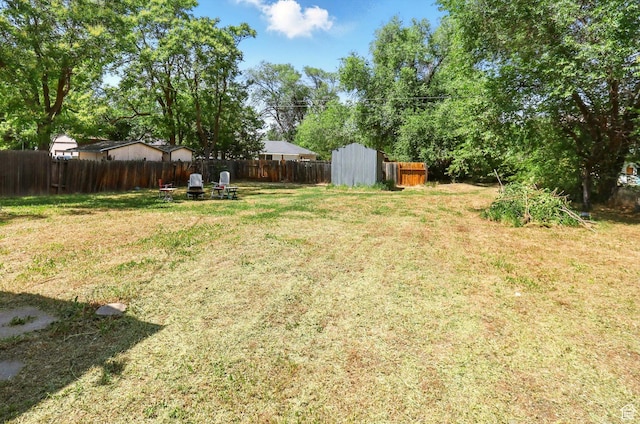 840 E 22nd St S, Ogden, UT 84401 - fenced backyard with a shed