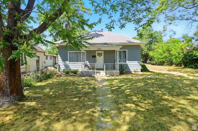 840 E 22nd St S, Ogden, UT 84401 - bungalow-style house featuring covered porch and roof with shingles
