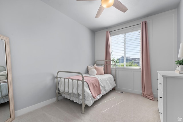 68 N Eden Way, Vineyard, UT 84059 - bedroom with light carpet and a ceiling fan