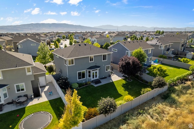 68 N Eden Way, Vineyard, UT 84059 - aerial perspective of suburban area featuring a mountainous background