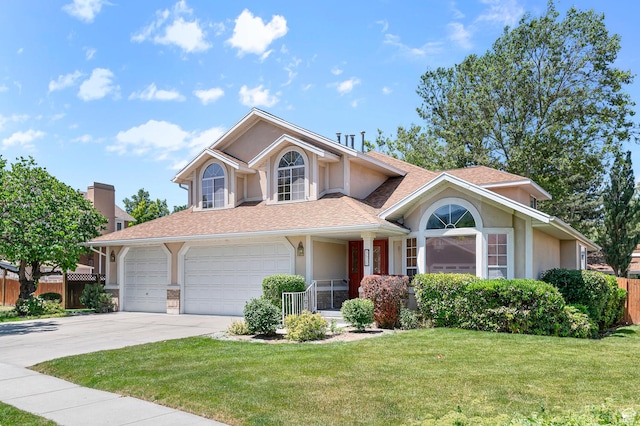 4630 S Stockbridge Ln, Millcreek, UT 84117 - traditional home featuring stucco siding, driveway, and a shingled roof