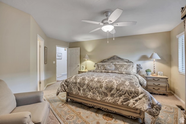145 N 240 E, Orem, UT 84057 - carpeted bedroom with baseboards and ceiling fan