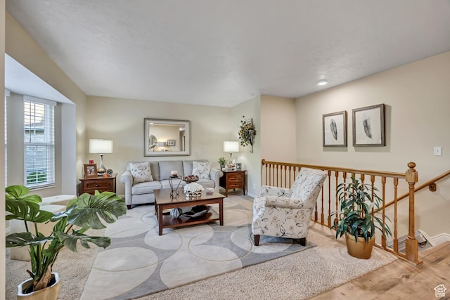 145 N 240 E, Orem, UT 84057 - living room with baseboards and wood finished floors