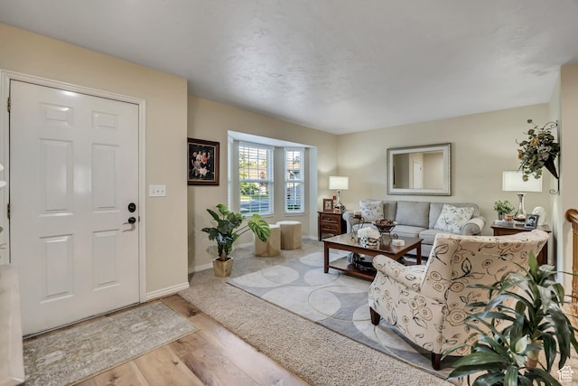 145 N 240 E, Orem, UT 84057 - living room featuring wood finished floors and baseboards