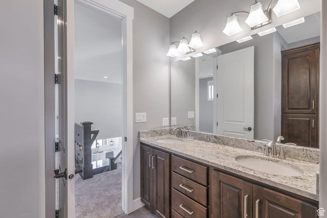 1766 S 1850 W Unit 08, Mapleton, UT 84664 - full bathroom with double vanity and baseboards