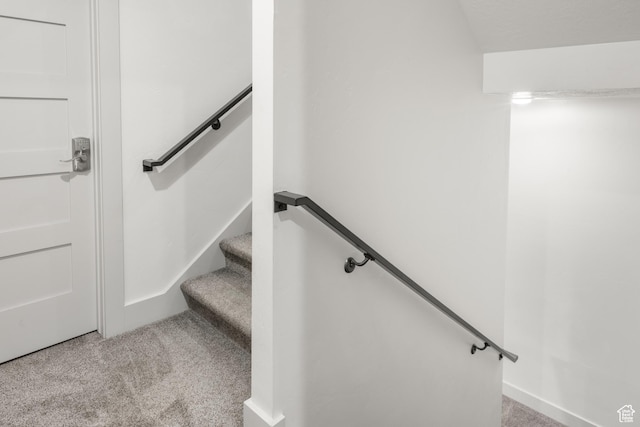 175 S Blue Topaz Ln, Garden City, UT 84028 - stairs with carpet flooring