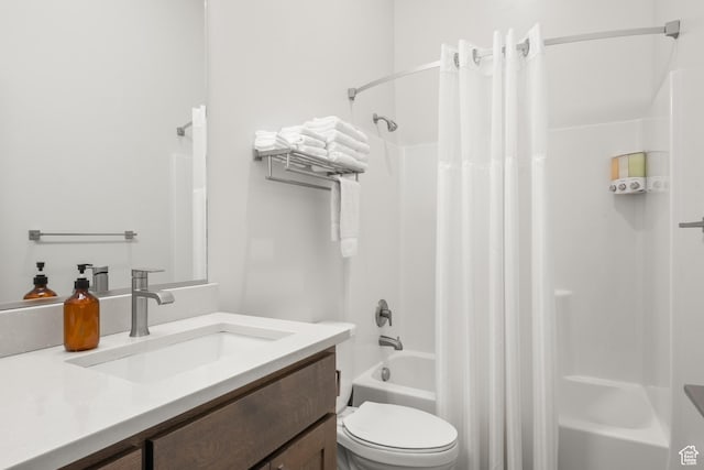 175 S Blue Topaz Ln, Garden City, UT 84028 - bathroom with vanity and shower / bath combo with shower curtain