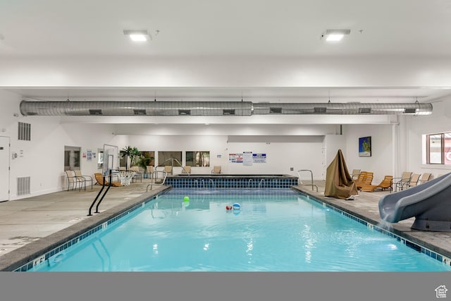 175 S Blue Topaz Ln, Garden City, UT 84028 - indoor community pool with a water slide