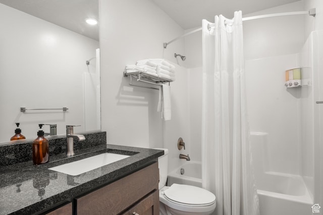 175 S Blue Topaz Ln, Garden City, UT 84028 - full bathroom with shower / bath combo with shower curtain and vanity