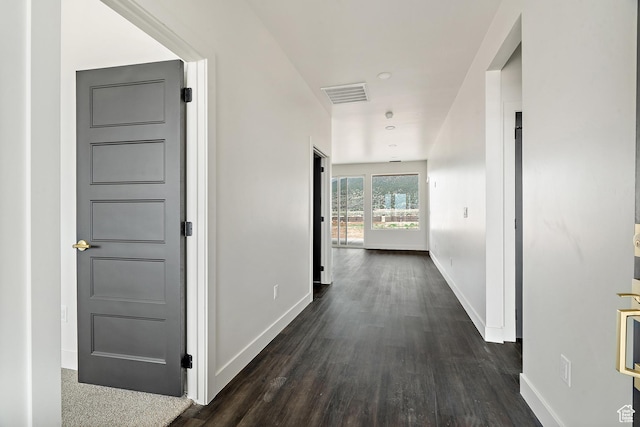 2639 S Mann Ln, Cedar City, UT 84720 - hall featuring baseboards and dark wood-style floors