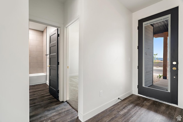 2639 S Mann Ln, Cedar City, UT 84720 - entryway with wood finished floors and baseboards