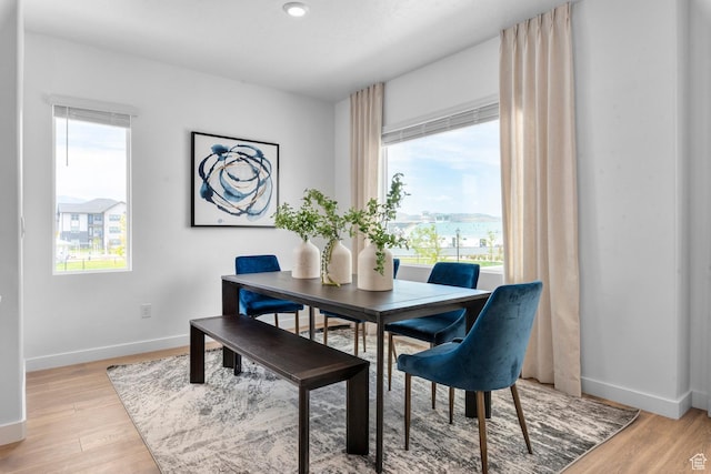 1282 N 375 E Unit 150, Harrisville, UT 84404 - dining area featuring light wood-type flooring