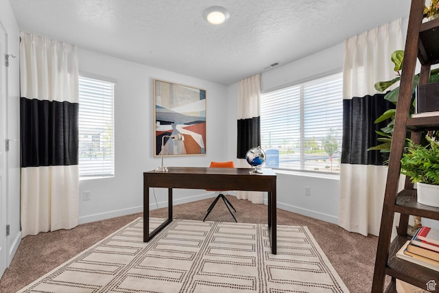 1282 N 375 E Unit 150, Harrisville, UT 84404 - carpeted office space with baseboards and a textured ceiling