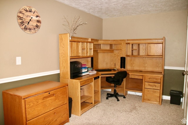 270 Amsterdam Dr, Stansbury Park, UT 84074 - office featuring light carpet and a textured ceiling