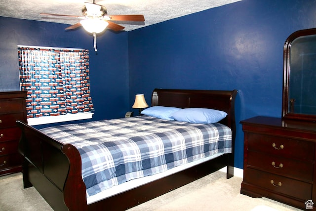 270 Amsterdam Dr, Stansbury Park, UT 84074 - carpeted bedroom featuring a ceiling fan