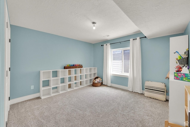 126 N Balsam Way W, Price, UT 84501 - game room with carpet and a textured ceiling