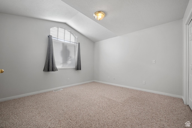 347 N 220 W, Salem, UT 84653 - carpeted spare room with lofted ceiling and baseboards