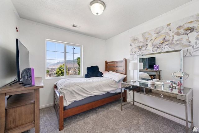 1213 E 540 N, Spanish Fork, UT 84660 - bedroom featuring carpet, ornamental molding, and a desk
