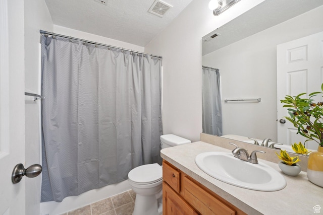 1213 E 540 N, Spanish Fork, UT 84660 - full bath with vanity, tile patterned floors, and shower / bathtub combination with curtain