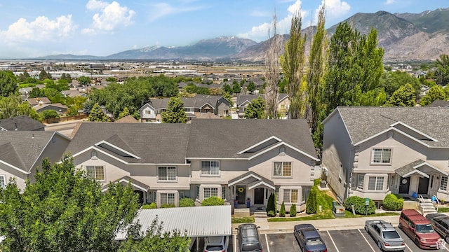 1213 E 540 N, Spanish Fork, UT 84660 - aerial perspective of suburban area with a mountainous background