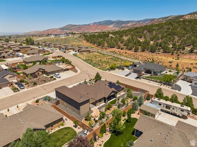 1283 W 1750 S, Cedar City, UT 84720 - aerial view of residential area featuring a mountainous background