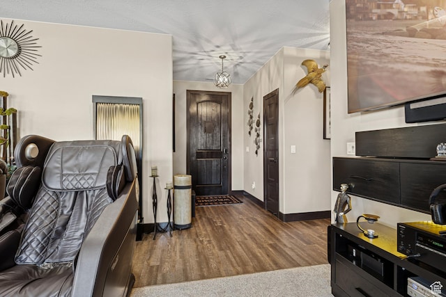 1283 W 1750 S, Cedar City, UT 84720 - foyer featuring baseboards and dark wood-type flooring