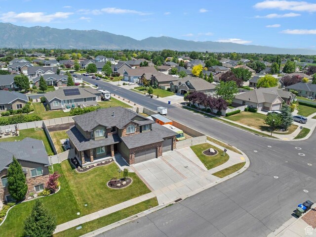 2131 S 1230 W, Syracuse, UT 84075 - aerial view of residential area with mountains