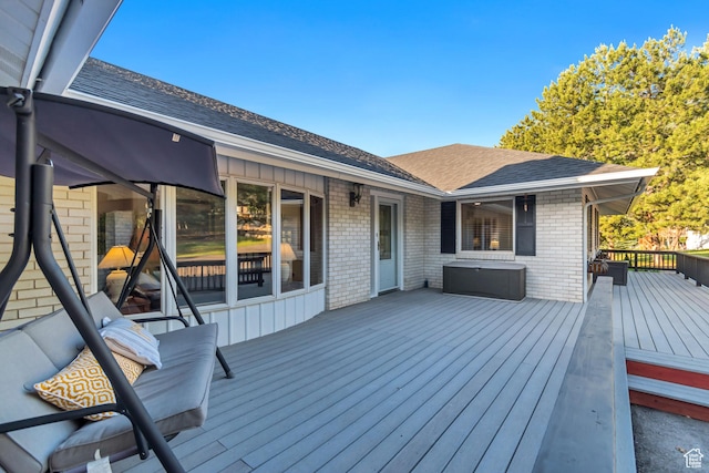 685 S Woodland Hills Dr, Woodland Hills, UT 84653 - view of wooden deck