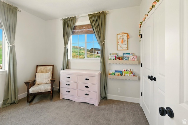 13189 N Brookside Dr, Garland, UT 84312 - living area featuring light carpet and baseboards