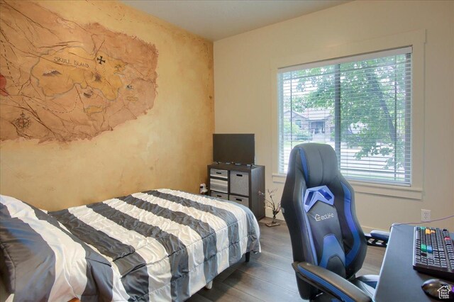 2832 S 1200 W, Syracuse, UT 84075 - bedroom with wood finished floors and multiple windows