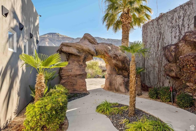 4582 S 1500 W, Hurricane, UT 84737 - view of yard featuring a mountain view