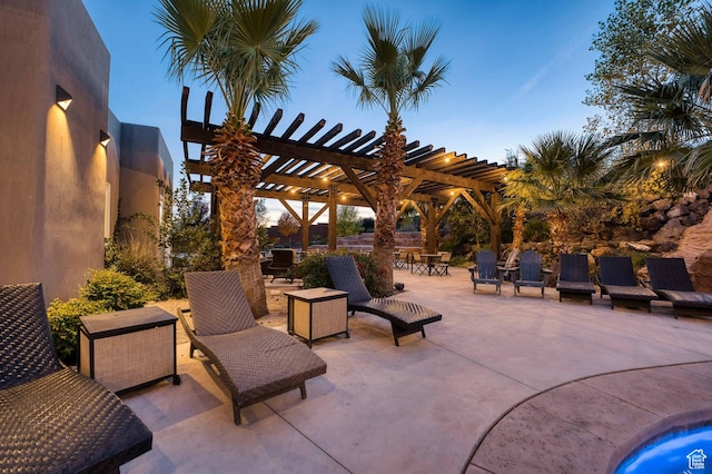 4582 S 1500 W, Hurricane, UT 84737 - view of patio featuring a pergola